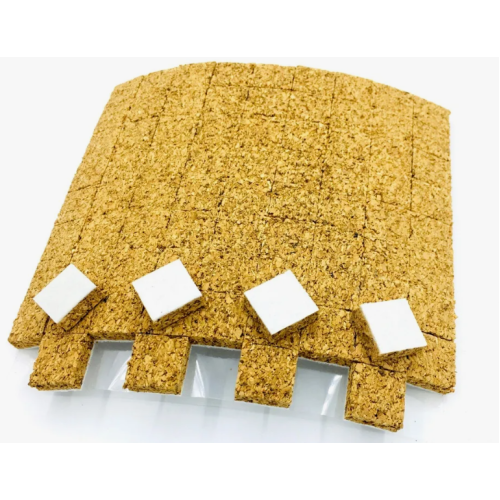 Пробковая прокладка 18мм*18мм*3мм + 1 мм пены (листы/28000 шт)