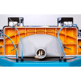 Yilmaz ACK 700 — Одноголовочная автоматическая пила с нижней подачей диска Ø700 мм