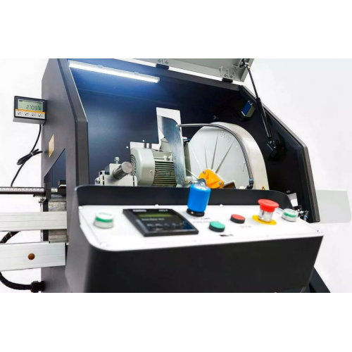 Yilmaz SK 400 — Автоматическая пила для серийной резки под углом 90° с верхней подачей диска