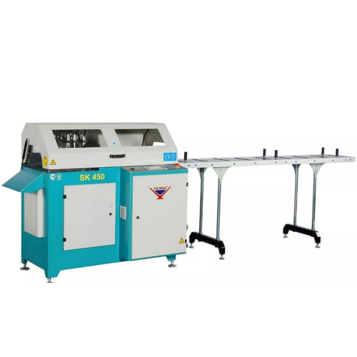 Yilmaz SK 450 — Автоматическая пила для серийной резки под углом 90° с нижней подачей диска