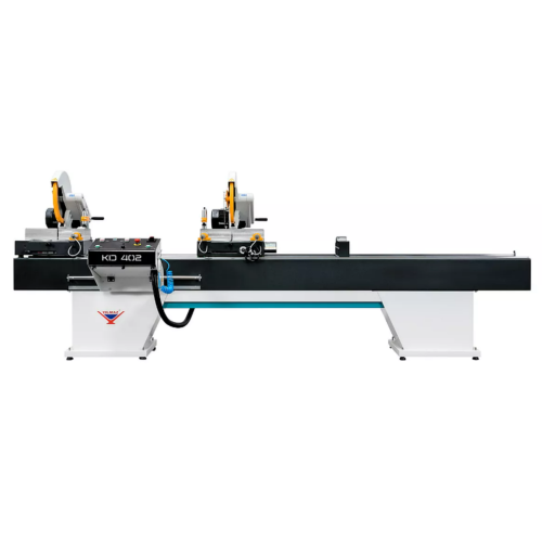 Yilmaz KD 402 S — Двухголовая маятниковая пила для резки пластикового пвх профиля