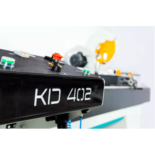 Yilmaz KD 402 S — Двухголовая маятниковая пила для резки пластикового пвх профиля