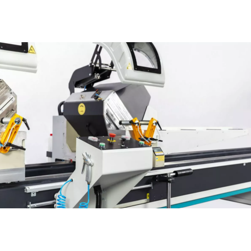 Yilmaz DC 421 MS — Полуавтоматическая двухголовая пила с фронтальной подачей диска