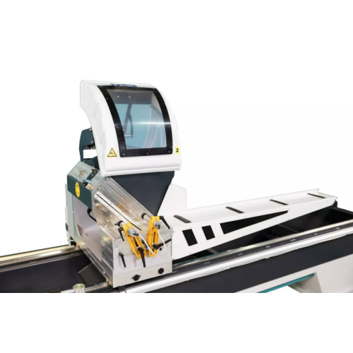 Yilmaz DC 421 PS — Автоматическая двухголовая пила с фронтальной подачей диска