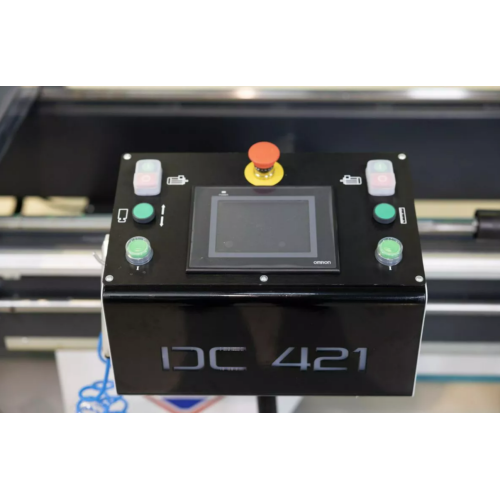 Yilmaz DC 421 PS — Автоматическая двухголовая пила с фронтальной подачей диска