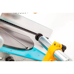 Yilmaz KD 400 PS — Пила с изменяемым углом резки, пневмоприжимами и системой охлаждения диска