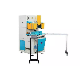 Yilmaz VK 420 - Двухголовая пила с верхней подачей пильных дисков для V образной резки