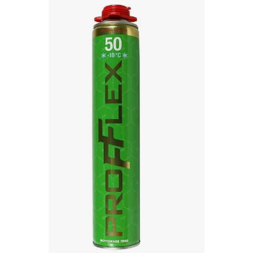 Пена монтажная  PROFFLEX PRO 50л (лето)