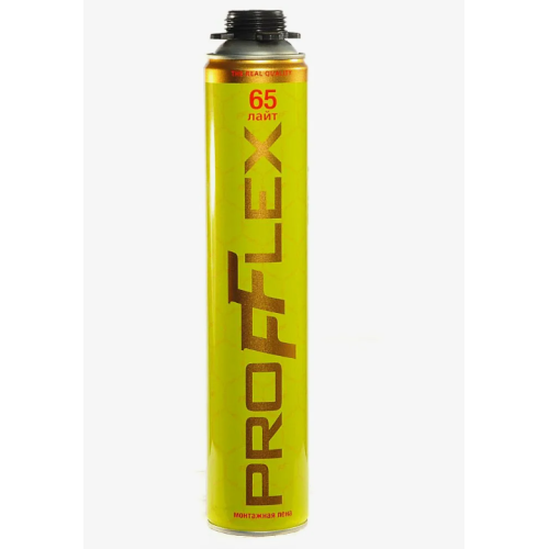 Пена монтажная  PROFFLEX PRO 65л - Голд (зима)